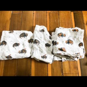 Little Unicorn Buffalo Sheet Set